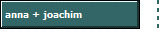 anna + joachim
